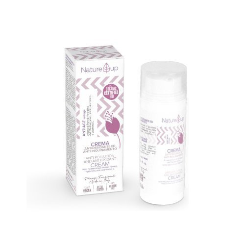 Naturys Antioksidacinis veido kremas nuo aplinkos poveikio Nature Up Antipollution & Antioxydant Face Cream