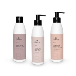 Naturys Švelnios odos rinkinys kūnui Body Silky Skin Box