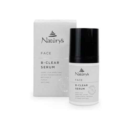 Naturys Skaistinamasis serumas netolygiam odos tonui Face B-Clear Serum