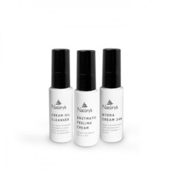 Naturys Drėkinamasis veido priežiūros rinkinys Face Moisturizing Face Box Minisize