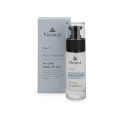 Naturys 24 val. drėkinamasis veido serumas Face Moisturizing Hydra Serum 24H