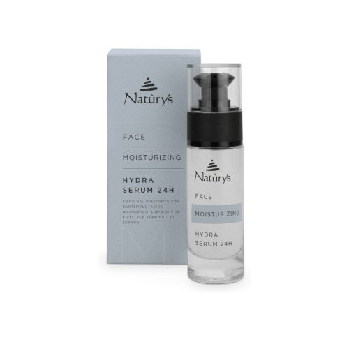 Naturys 24 val. drėkinamasis veido serumas Face Moisturizing Hydra Serum 24H