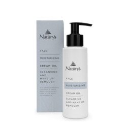 Naturys Kreminis aliejinis veido prausiklis ir makiažo valiklis Face Moisturizing Cream Oil Cleansing And Make Up Remover