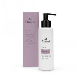 Naturys Gelinis aliejinis veido prausiklis Face Anti-Age Cleansing Gel Oil