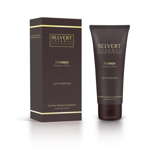 Selvert Thermal Drėkinamasis veido balzamas vyrams For Men 24h Comfort Moisturizing Balm