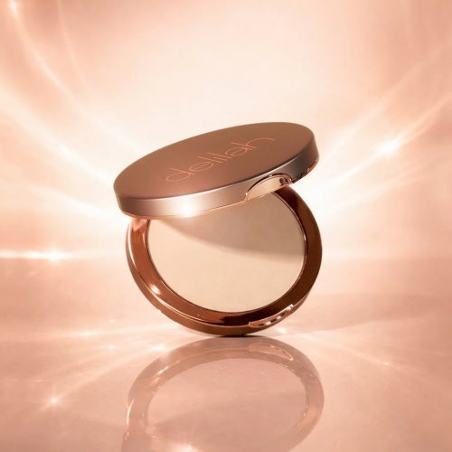 Delilah Presuota pudra su hialurono rūgštimi Pure Touch Hyaluronic Pressed Powder
