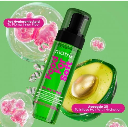 Matrix Drėkinamosios apimties suteikiančios putos Food For Soft XXL Volumizing Mousse