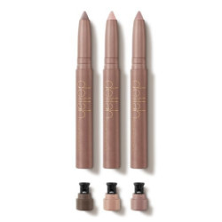 Delilah Stay The Day Rose Edition Smooth Shadow Stick Collection Pieštukinių akių šešėlių rinkinys