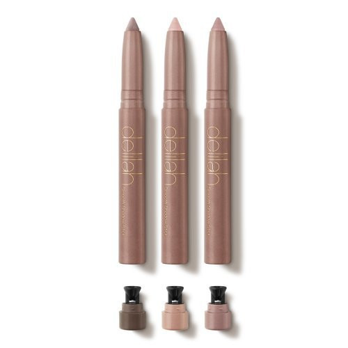 Delilah Stay The Day Rose Edition Smooth Shadow Stick Collection Pieštukinių akių šešėlių rinkinys