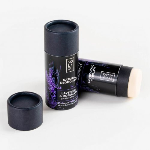 SOLIDU Natūralus dezodorantas su levandomis ir rozmarinais Lavender & Rosemary Natural Deodorant
