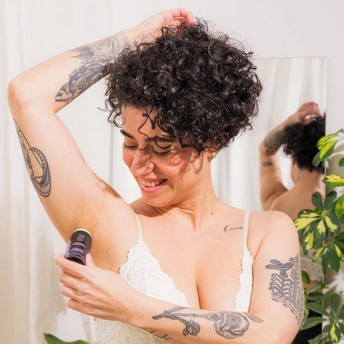 SOLIDU Natūralus dezodorantas su levandomis ir rozmarinais Lavender & Rosemary Natural Deodorant