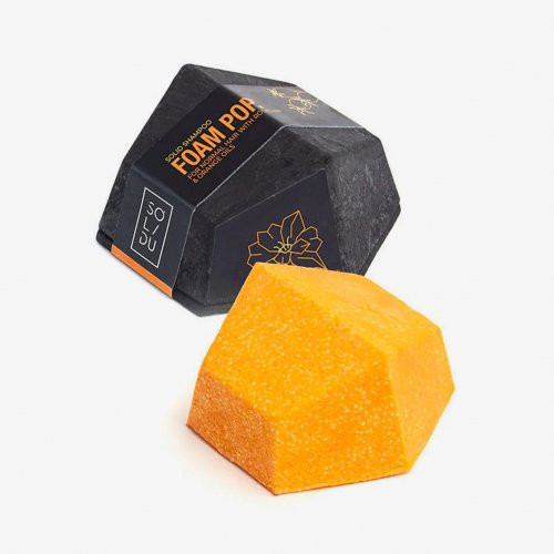 SOLIDU Kietasis šampūnas su erškėtuogių aliejumi FoamPOP Solid Shampoo
