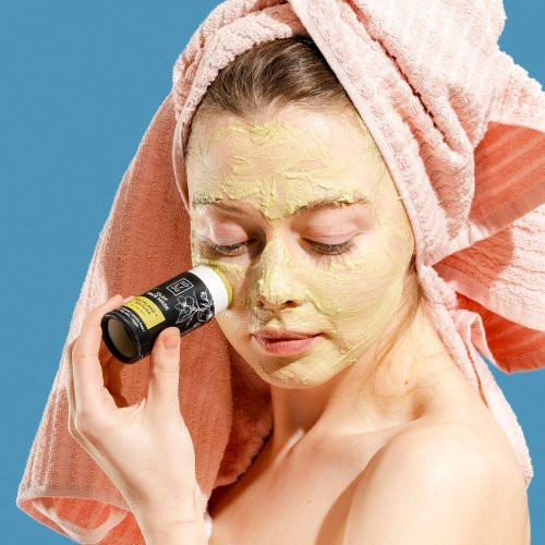 SOLIDU Molio kaukė riebiai veido odai Clay Face Mask