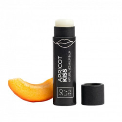 SOLIDU Natūralus veganiškas lūpų balzamas APRICOTKiss Natural Vegan Lip Balm