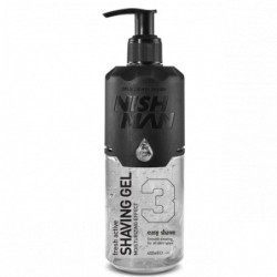 Nishman Bespalvis skutimosi gelis Clear Shaving Gel