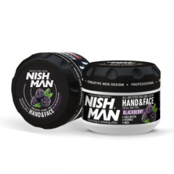 Nishman Drėkinamasis veido ir rankų kremas su gervuogių ekstraktu Hand & Face Cream Blackberry Extract