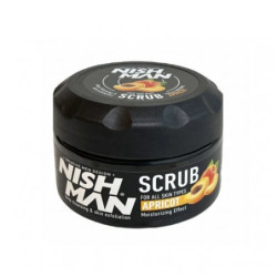 Nishman Veido ir kūno šveitiklis su abrikosų kauliukų dalelėmis Apricot Face and Body Scrub