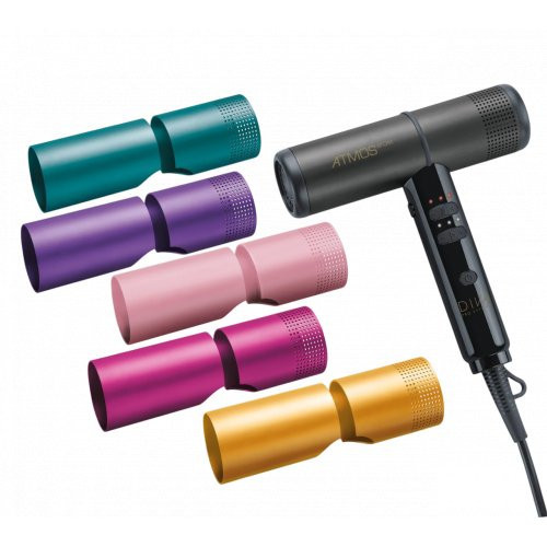 Diva Pro Styling Keičiamas „Atmos Atom“ plaukų džiovintuvo korpuso gaubtas Atmos Atom & Atmos 2 Atom Replacement Sleeves
