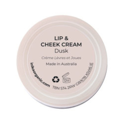 Inika Organic Sertifikuotas ekologiškas lūpų ir skruostų kremas Certified Organic Lip & Cheek Cream