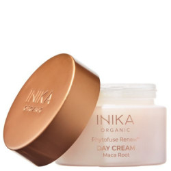 Inika Organic Drėkinamasis dieninis veido kremas su maca šaknimi Phytofuse Renew Day Cream