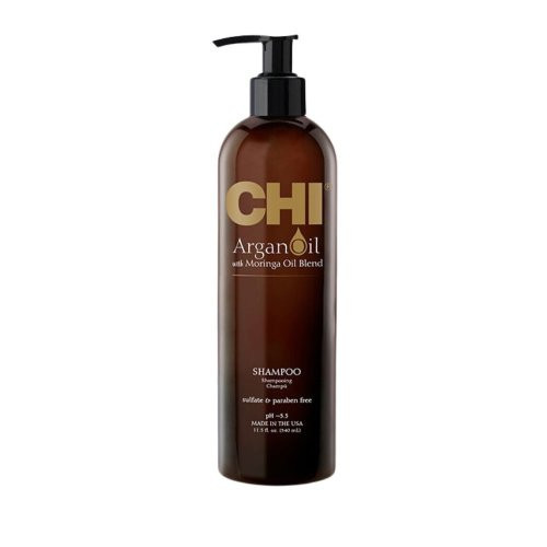 CHI Argan Oil Plus Moringa Oil Šampūnas su Argano ir Moringų aliejais