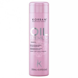 Korban Professional Švelniai valantis ir drėkinantis plaukų šampūnas Oil Premium Shampoo