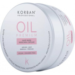 Korban Professional Intensyviai drėkinanti ir maitinanti plaukų kaukė Oil Premium Mask
