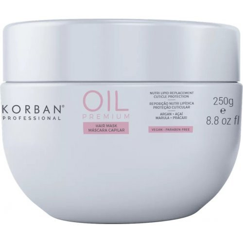 Korban Professional Intensyviai drėkinanti ir maitinanti plaukų kaukė Oil Premium Mask