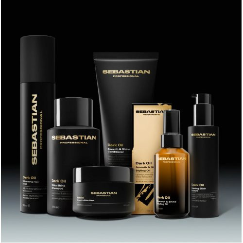 Sebastian Professional Glotnumo ir žvilgesio suteikiantis plaukų aliejus Dark Oil Smooth & Shine Styling Oil