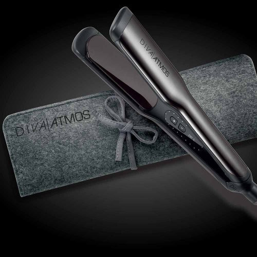 Diva Pro Styling Profesionalios plaukų tiesinimo žnyplės su XXL plokštelėmis Atmos Futura XXL Wide Professional Styler