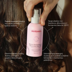 Skinlovers Apsauginis plaukų pienelis nuo karščio iki 220 °C ir UV poveikio Heat & Environmental Protection Hair Milk