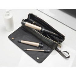 Diva Pro Styling Kelioninis plaukų formavimo prietaisų dėklas su karščiui atspariu kilimėliu Travel Bag With Heat Protection Mat