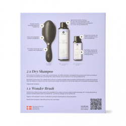HH Simonsen Sauso šampūno ir plaukų šepečio dovanų rinkinys Desert Dream Dry Shampoo Hair Gift Box