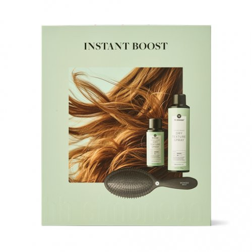 HH Simonsen Tekstūros ir apimties suteikiančio purškiklio bei plaukų šepečio dovanų rinkinys Instant Boost Dry Texture Spray Hair Gift Box