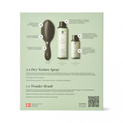 HH Simonsen Tekstūros ir apimties suteikiančio purškiklio bei plaukų šepečio dovanų rinkinys Instant Boost Dry Texture Spray Hair Gift Box