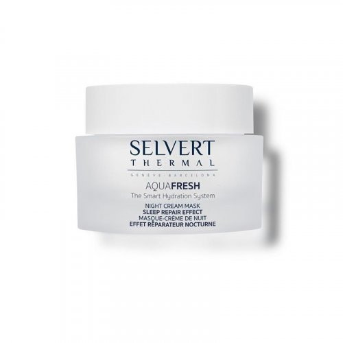 Intensyviai drėkinanti ir regeneruojanti naktinė kreminė kaukė Night Cream Mask Sleep Repair Effect 50ml 