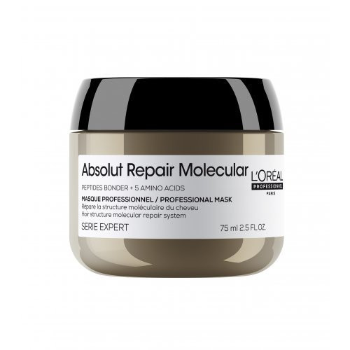 L'Oréal Professionnel Plaukų kaukė stipriai pažeistiems plaukams. Absolut Repair Molecular Mask