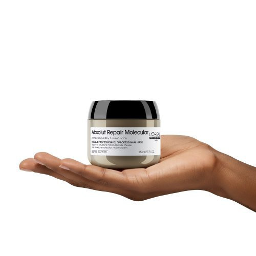 L'Oréal Professionnel Plaukų kaukė stipriai pažeistiems plaukams. Absolut Repair Molecular Mask