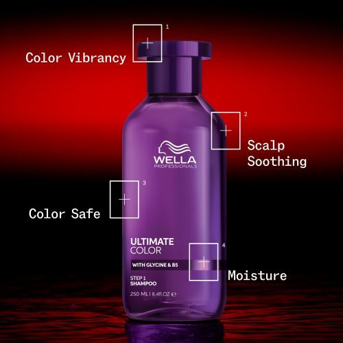 Wella Professionals Dažytų plaukų šampūnas be sulfatų Ultimate Color Shampoo