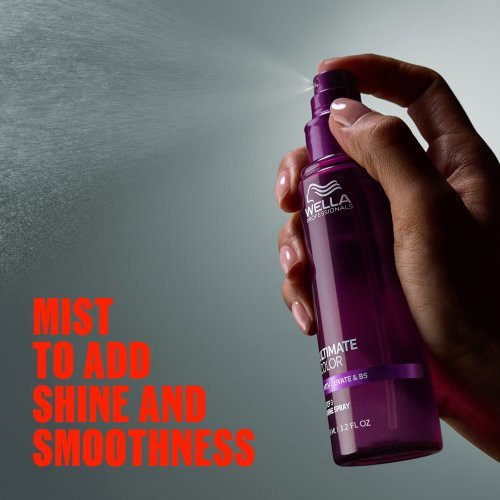 Wella Professionals Blizgesio ir glotnumo suteikiantis purškiklis dažytiems plaukams Ultimate Color Shine Spray