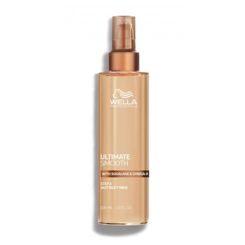 Nenuplaunamas glotninantis plaukų pienelis su skvalanu ir Omega-9 Ultimate Smooth 24/7 Silky Milk 100ml