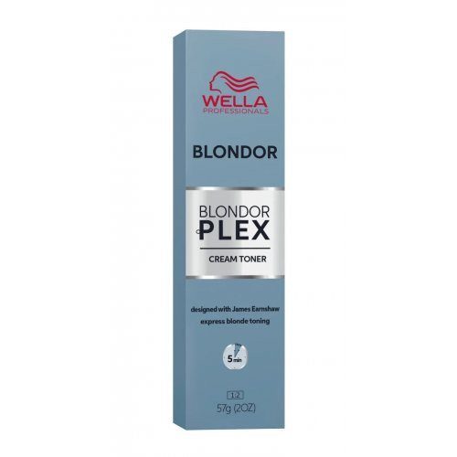 Profesionalus kreminis toneris šviesintiems plaukams BlondorPlex Cream Toner /97 Scandi Beige, 60ml 