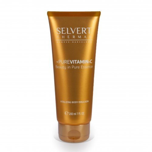 Revitalizuojamoji ir drėkinamoji kūno emulsija su vitaminu C +Pure Vitamin-C Vitalizing Body Emulsion 200ml
