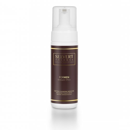 Selvert Thermal Detoksikuojamosios veido prausimosi putos vyrams Detox Cleansing Mousse For Men