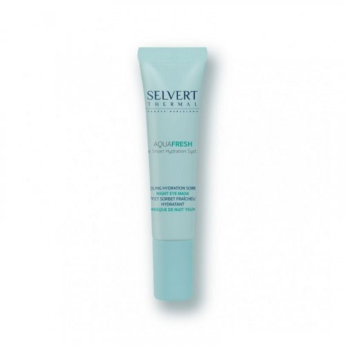Selvert Thermal Drėkinamoji naktinė akių srities kaukė Aqua Fresh Cooling Hydration Sorbet Night Eye Mask