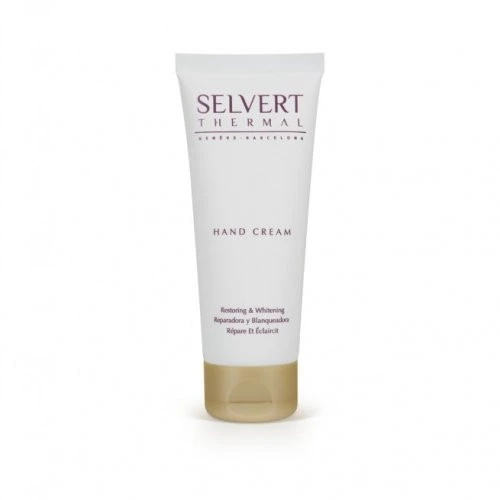 Intensyviai atkuriantis ir skaistinantis rankų kremas Restoring & Whitening Hand Cream 75ml