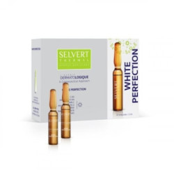Selvert Thermal Skaistinantis veido koncentratas ampulėse pigmentinių dėmių matomumui mažinti White Perfection Ampoules