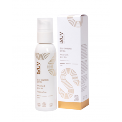 Luuv Self Tanning Dry Oil Dark Tamsus sausas savaiminio įdegio aliejus