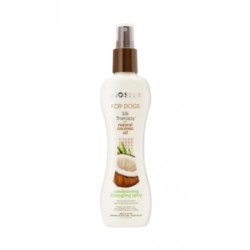 Biosilk Kondicionuojantis ir kailio iššukavimą lengvinantis purškiklis šunims su kokosų aliejumi Silk Therapy Coconut Oil Conditioning Detangling Spray