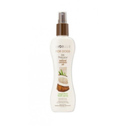 Biosilk Nenuskalaujamas šampūnas-purškiklis šunims su kokosų aliejumi Silk Therapy Coconut Oil Waterless Bath Spray